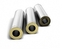 Труба-сэндвич TMF ф115/215, 0,5м, 0,5мм, но